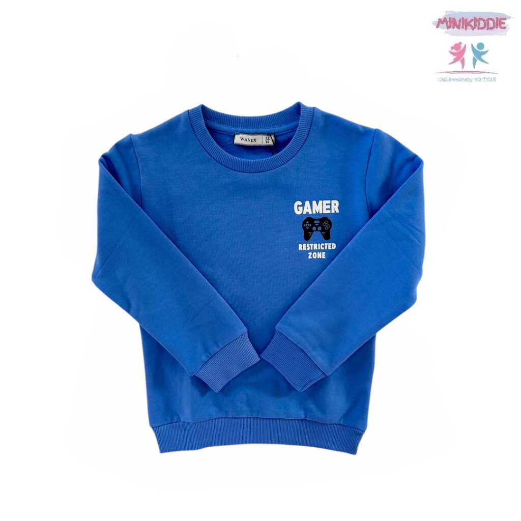 Син суитшърт “Gamer Zone”