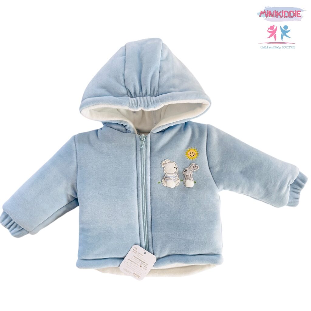 Бебешко яке с качулка