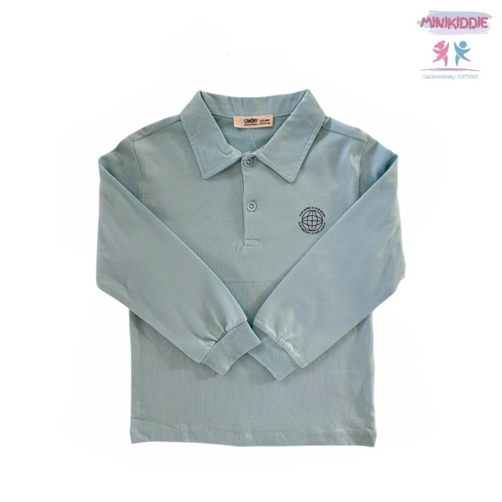 Детска блузка с бродирано лого