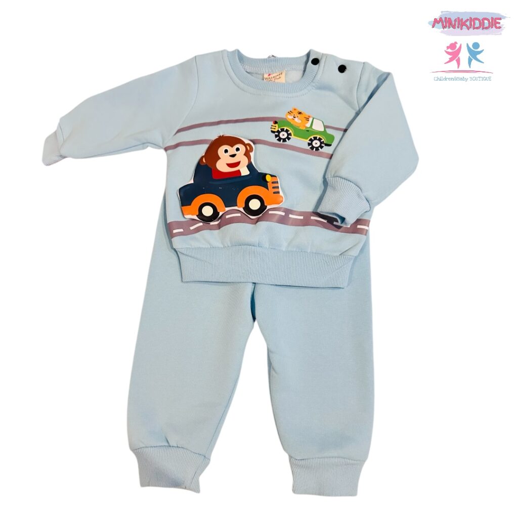 Бебешки комплект „Весела гонка“ (2 части)