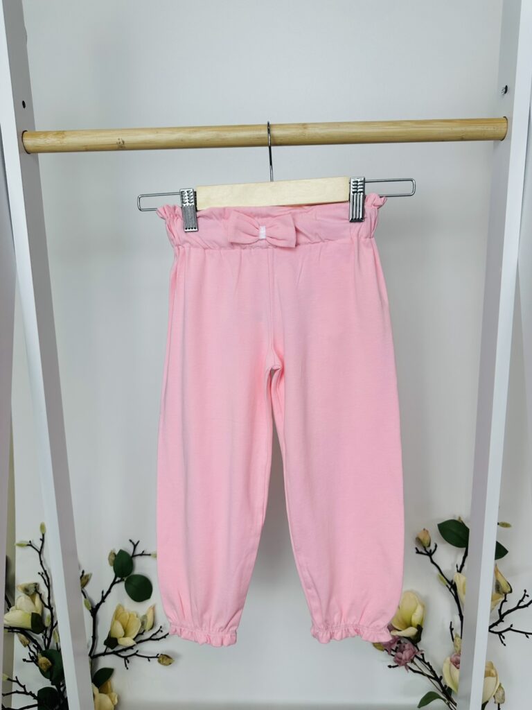 Розови панталонки с панделка
