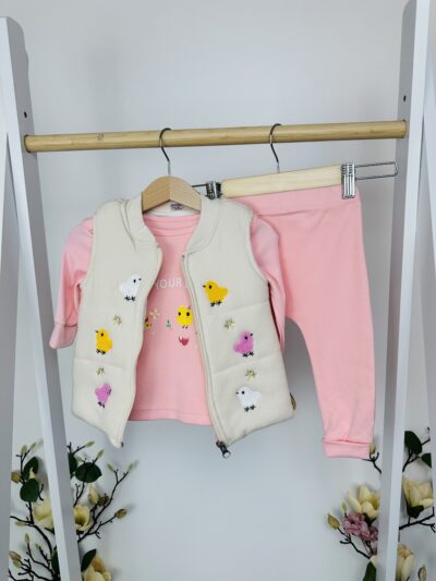 Комплект „Слънчеви пиленца“ (3 части) 🐣