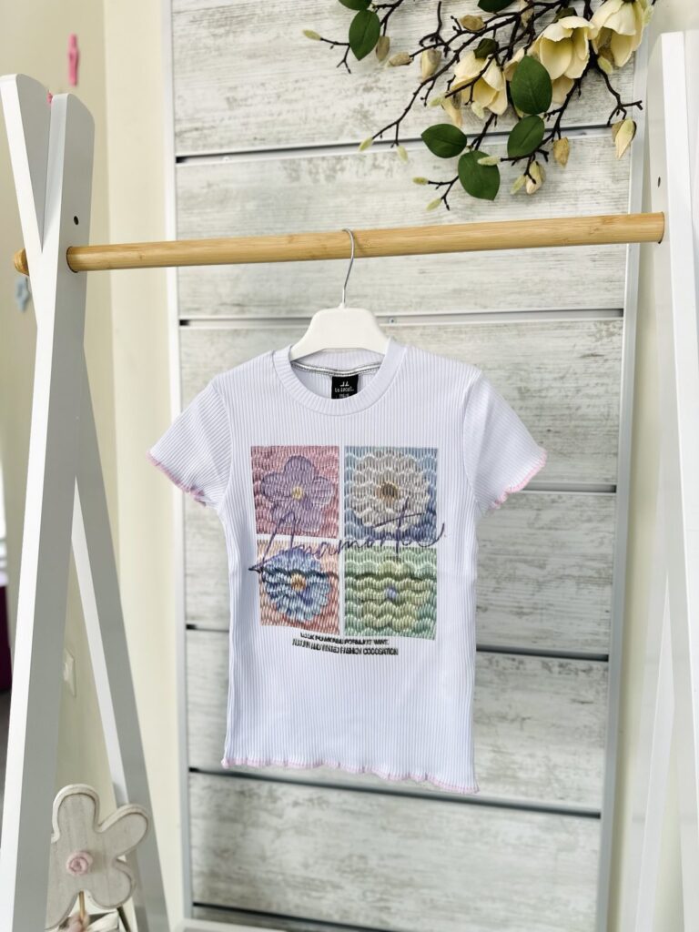 Тениска "Цветно вдъхновение" 🌼