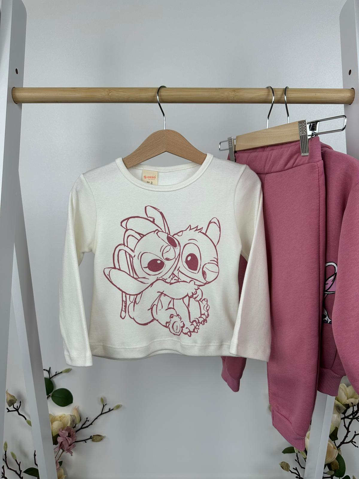 Ватиран комплект „Stitch & Angel“ - Image 3