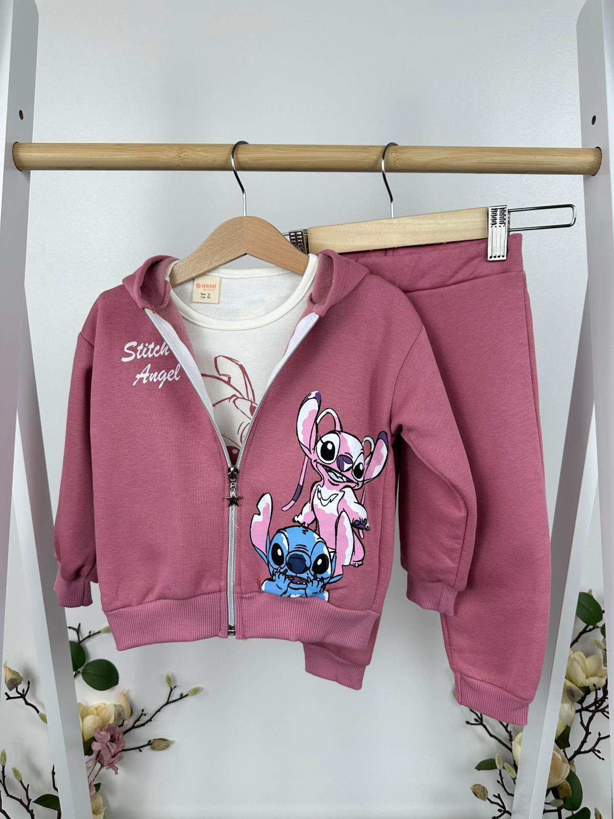 Ватиран комплект „Stitch & Angel“ - Image 2