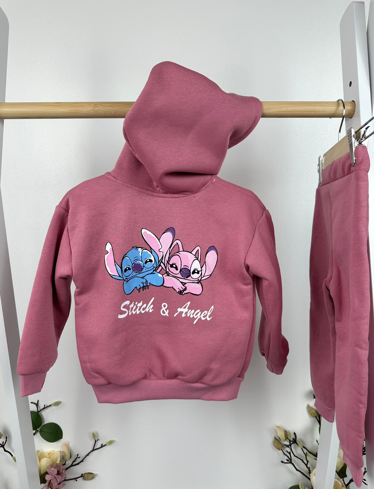 Ватиран комплект „Stitch & Angel“ - Image 5